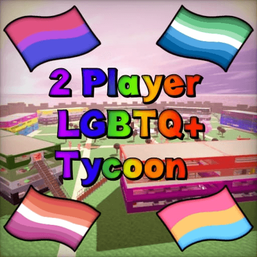 2 Player LGBTQ+ Tycoon Roblox game thumbnail