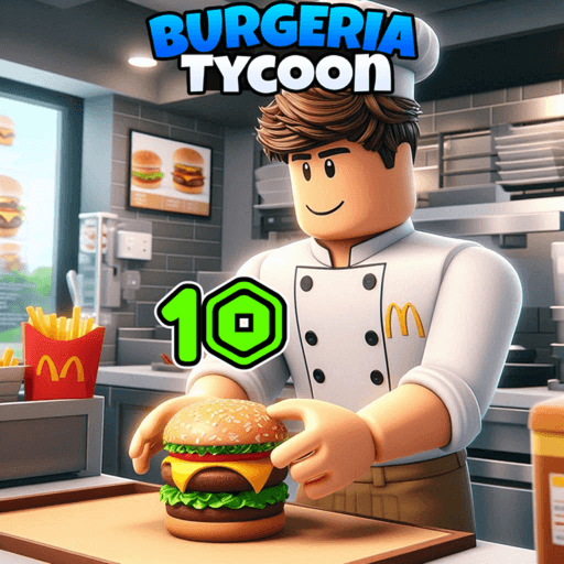 🍔 Burgeria Tycoon Roblox game stats