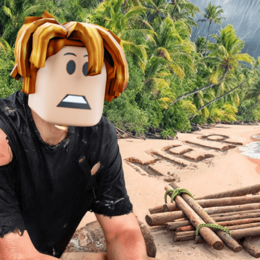 Survive 100 Days on a Desert Island Roblox game thumbnail