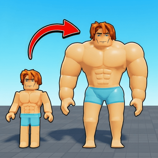 NOOB to STRONG Roblox game thumbnail