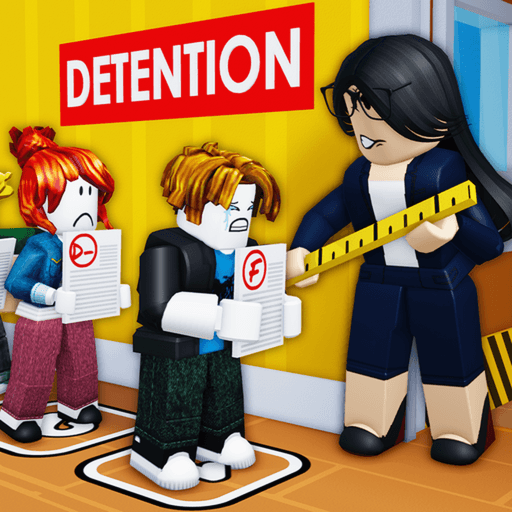 Detention Line 😡 Roblox game thumbnail