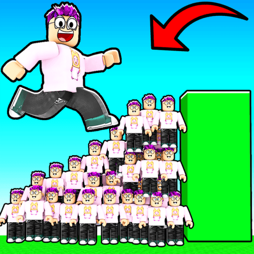 Jump Over The Walls Obby!  Roblox game thumbnail