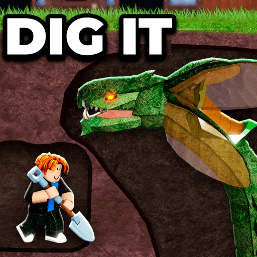 Dig it! Roblox gameplay screenshot