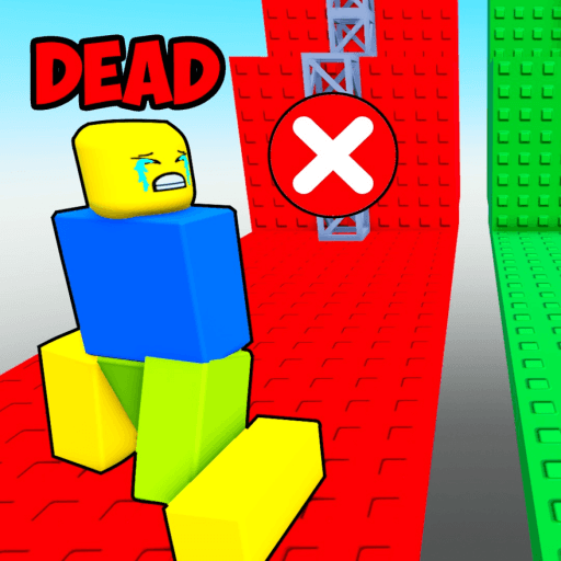 NO NOOBS OBBY Roblox game thumbnail