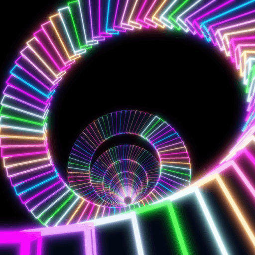 Easy Neon Obby Roblox game thumbnail