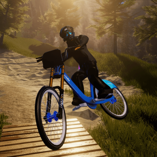 (📱MOBILE) Riders Descent | Mountain biking Roblox game thumbnail