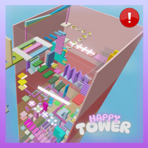 Happy Tower Obby Roblox gameplay screenshot