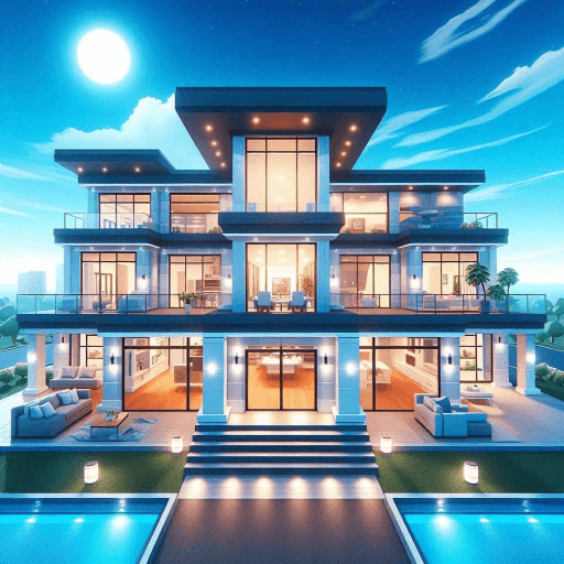 Luxury Mansion Tycoon 🌴 Roblox gameplay screenshot