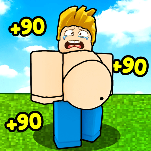 Every Click +1 Fat 🍕 Roblox gameplay screenshot