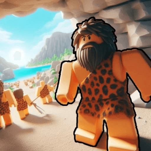 Unga Bunga Caveman Tycoon Roblox gameplay screenshot