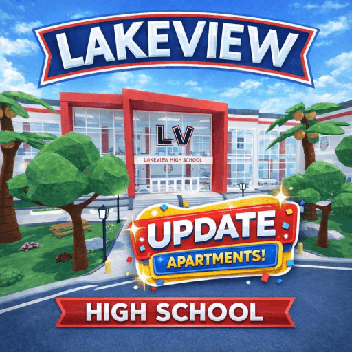 Lakeview High School 🏫 [APARTMENTS] Roblox game stats