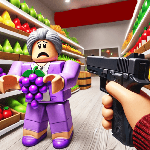 Rob the mom Roblox gameplay screenshot