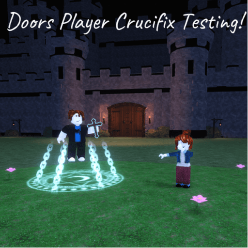 [🌸] Doors Player Crucifix Testing! Roblox game thumbnail