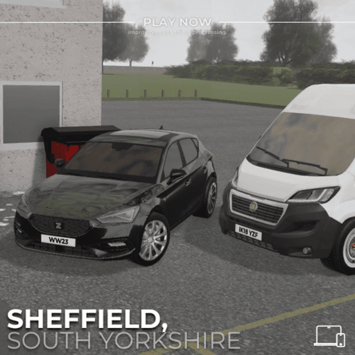 🎉 [NEW CARS, UI] Sheffield, South Yorkshire  Roblox game stats