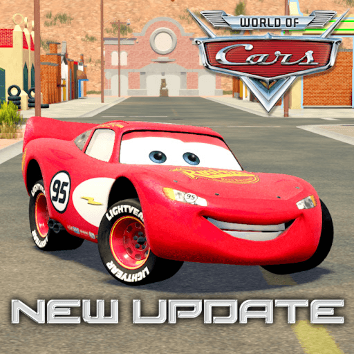 World Of Cars (Cars 3 Pack) (LIGHTNING MCQUEEN) Roblox game thumbnail