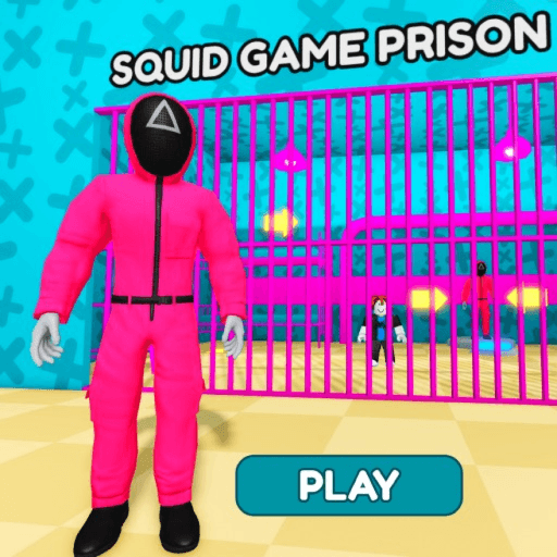 🦑 SQUID GAME PRISON RUN! (Obby) Roblox game thumbnail