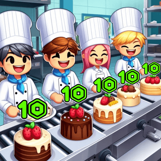 🎂 Cake Bakery Tycoon Roblox game thumbnail
