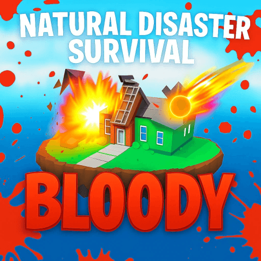 Bloody Natural Disaster Survival🩸 Roblox game thumbnail