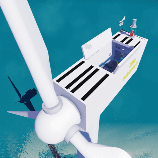 Wind Turbine Island Roblox gameplay screenshot
