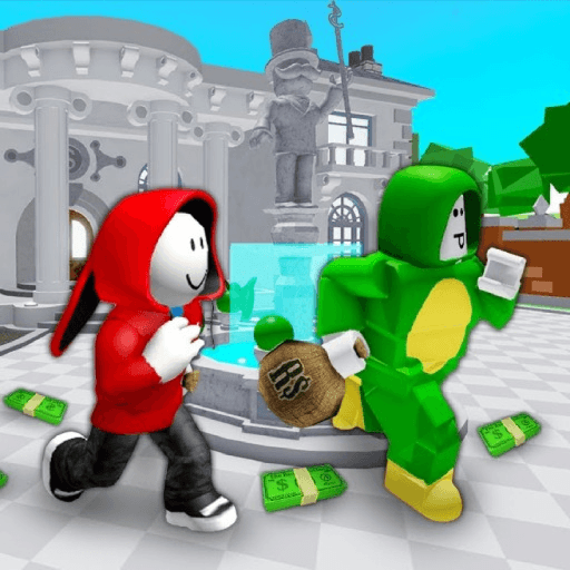BANK HEIST OBBY! Roblox gameplay screenshot