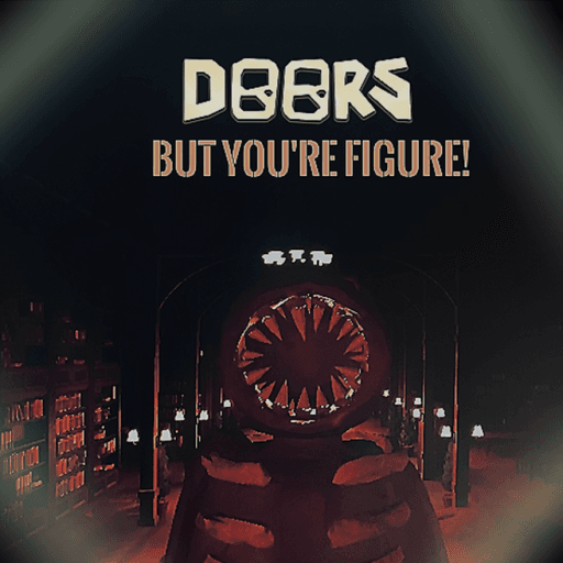 DOORS But YOU'RE FIGURE (Play As Figure) Roblox game thumbnail