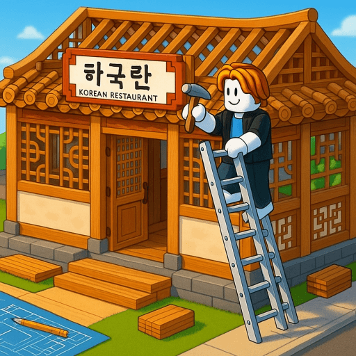 🍲 2 Player Korean Restaurant Tycoon Roblox game thumbnail
