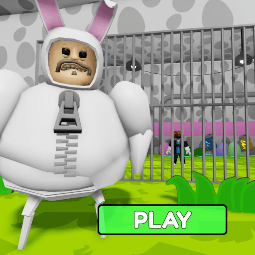 🥚EASTER BARRY'S PRISON RUN! (FIRST PERSON OBBY!) Roblox game thumbnail
