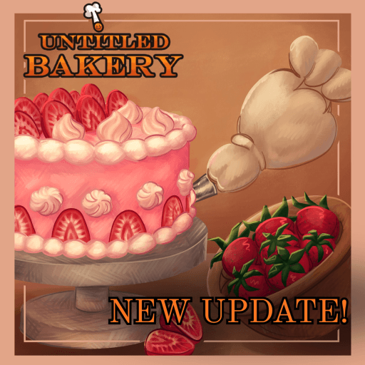 [❄️] 🍰 Untitled Bakery 🍰 Roblox game thumbnail