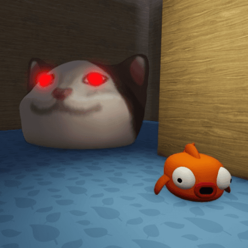 Cat Head Escape Roblox gameplay screenshot