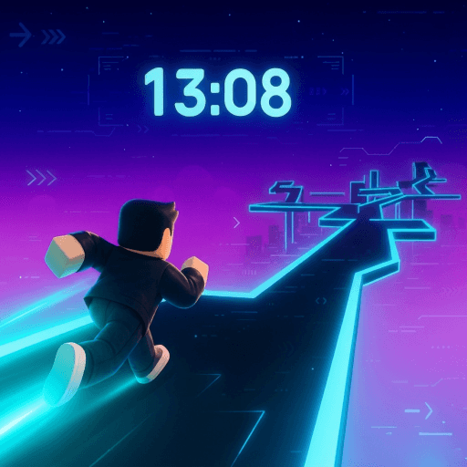 Electric Dash Roblox gameplay screenshot