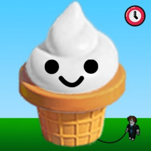my pet ice cream Roblox game thumbnail