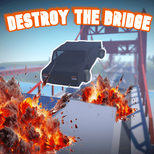 💥 Destroy The Bridge! (Bridge & Car crashing) Roblox gameplay screenshot