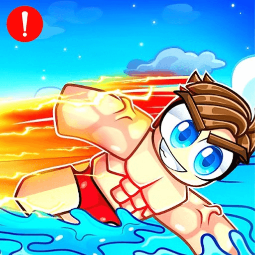 🌊 Muscle Swim Race Roblox game thumbnail