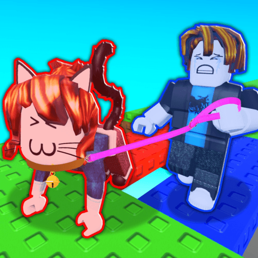 Cat Walk 🐈 [2 Player Obby] Roblox game thumbnail