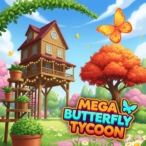 [🦋MEGA] Butterfly Tycoon Roblox gameplay screenshot
