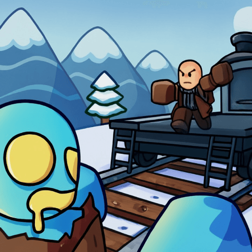 Snowy Rails ❄️ [NEW BOSS!] Roblox gameplay screenshot