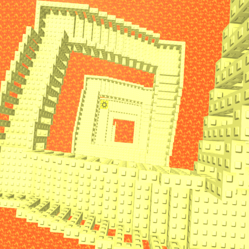 Climb Stairs But LAVA RAISING🏃  Roblox game thumbnail