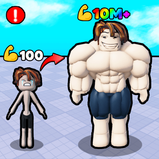 [Loot☘️]Stronger than your friend simulator Roblox gameplay screenshot