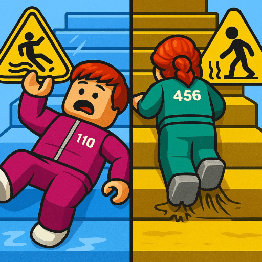Climb Slippery Stairs 🏆 Roblox game thumbnail