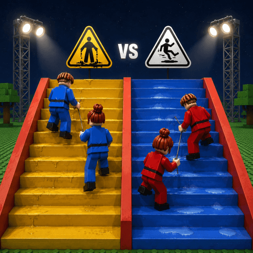 Climb Slippery Stairs 🏆 Roblox gameplay screenshot