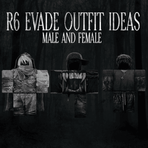 [NEW] R6 Evade Outfit Ideas [MALE & FEMALE] Roblox gameplay screenshot