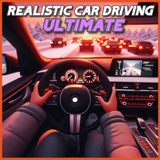 Realistic Car Driving Ultimate Roblox game thumbnail