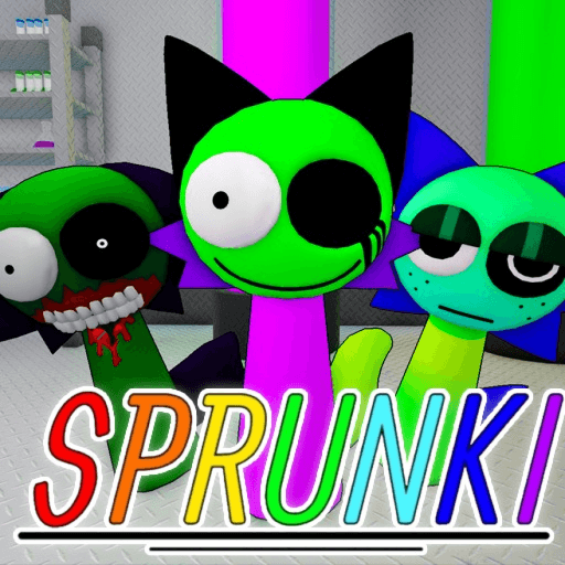 Accurate 3D Sprunki Roleplay Roblox game thumbnail