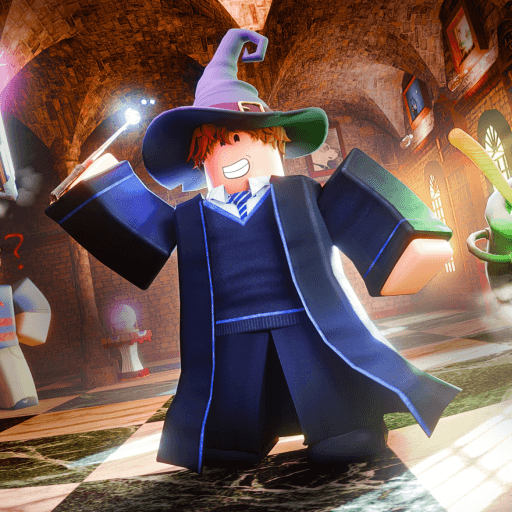 BE A WIZARD TO PROVE YOUR DAD WRONG Roblox game thumbnail