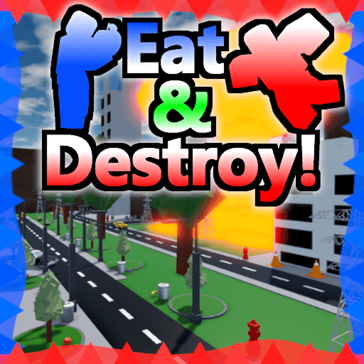 Eat And Destroy!💣 Roblox game thumbnail
