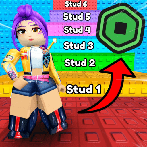 +$10,000 Easy Stud Jumps Obby🏆 Roblox gameplay screenshot
