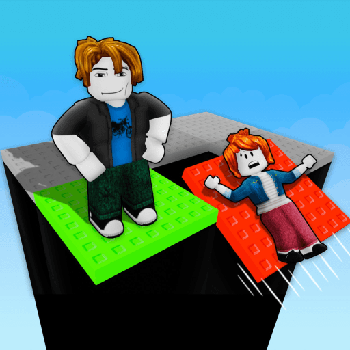 ✅Find a color or Fall❌ Roblox game thumbnail