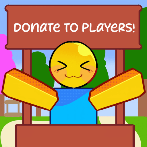  Donate to players 💸 Roblox gameplay screenshot