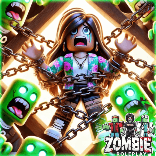 Zombie RP🧟🏠(NEW) Roblox game thumbnail