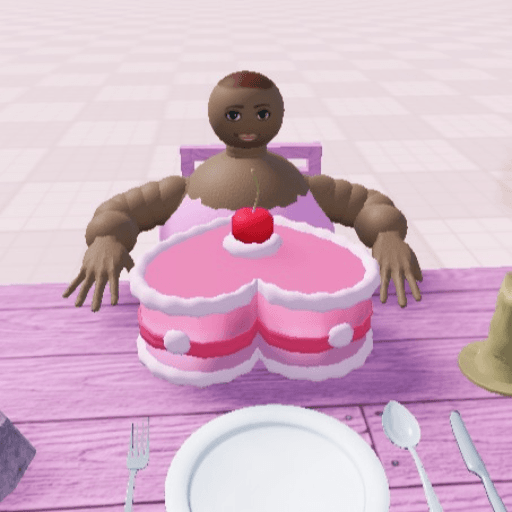 Birthday Party with Lovely Peaches! Roblox game thumbnail